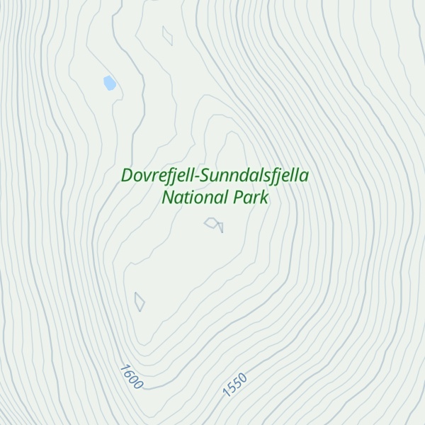 Map of Sørhellhøin