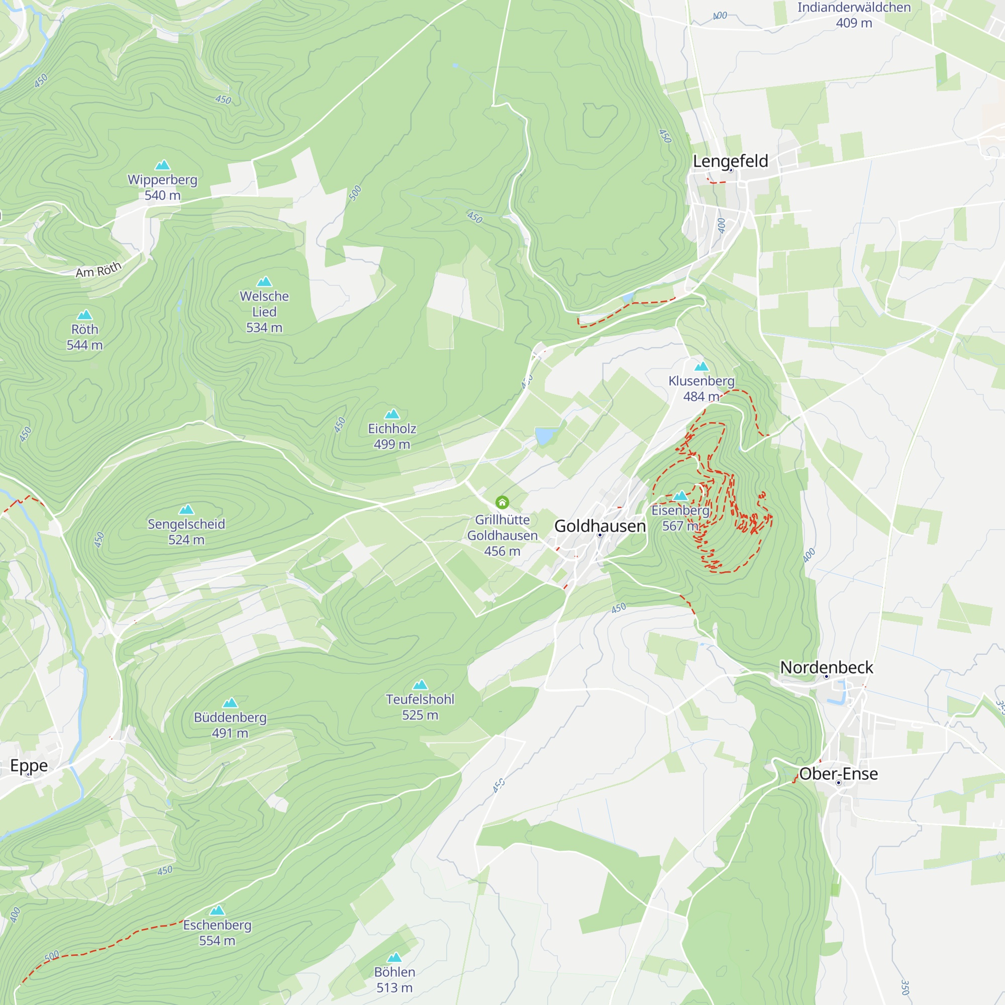Grillhütte Goldhausen map