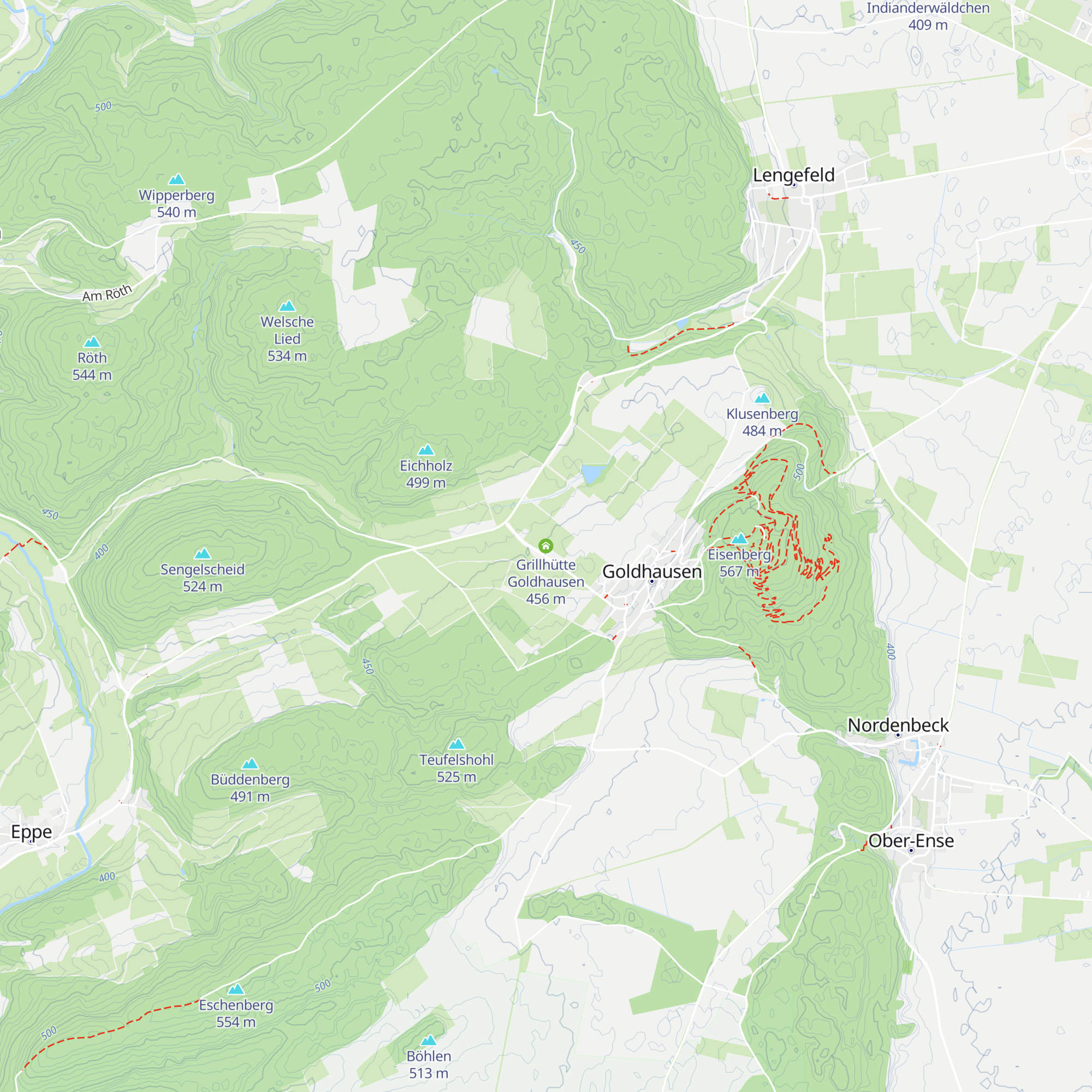 Grillhütte Goldhausen map