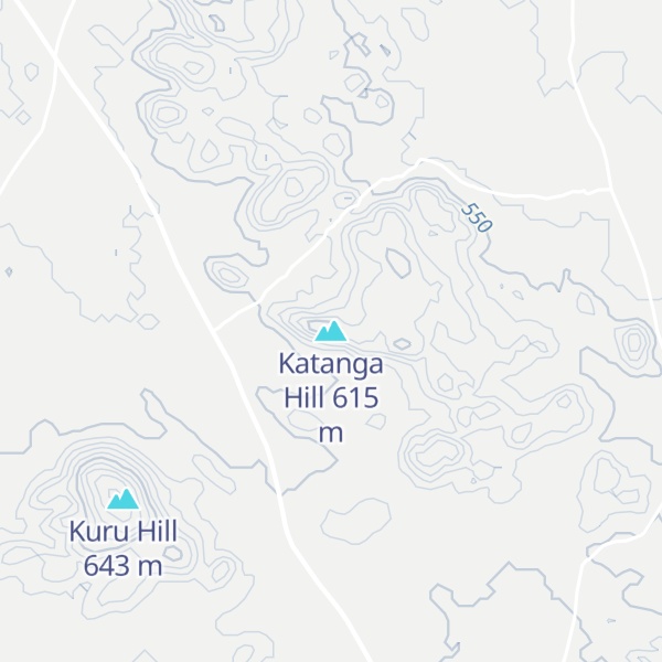 Map of Katanga Hill