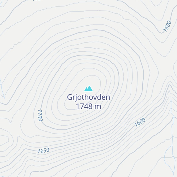 Map of Grjothovden