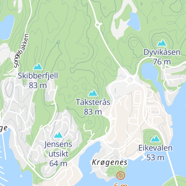 Map of Taksterås
