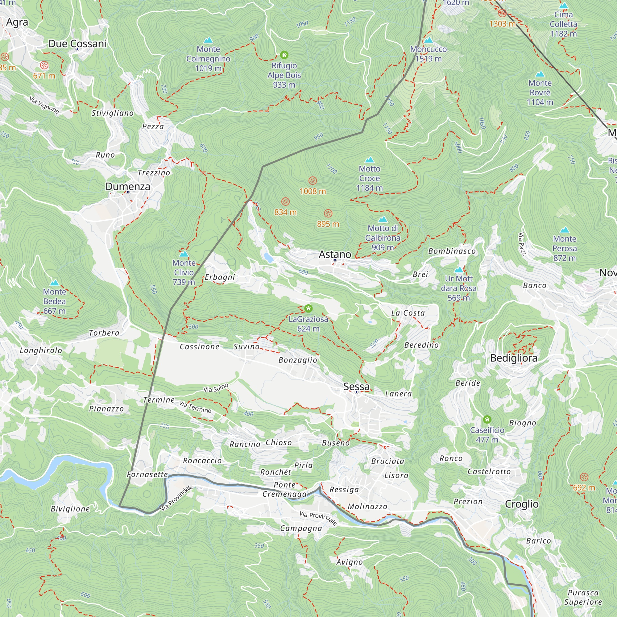 LaGraziosa map