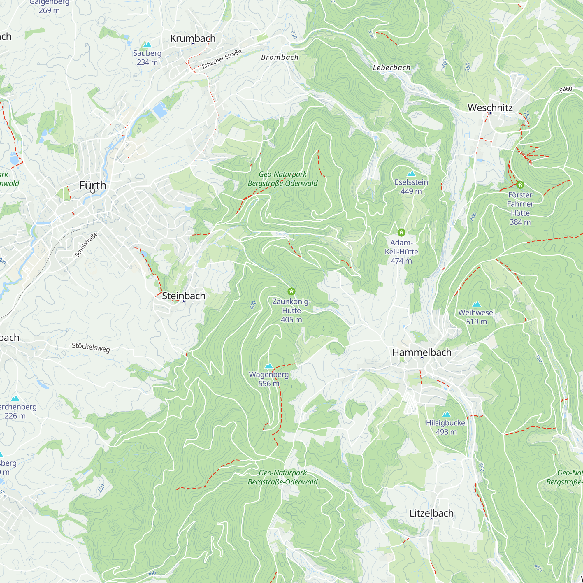 Zaunkönig-Hütte map