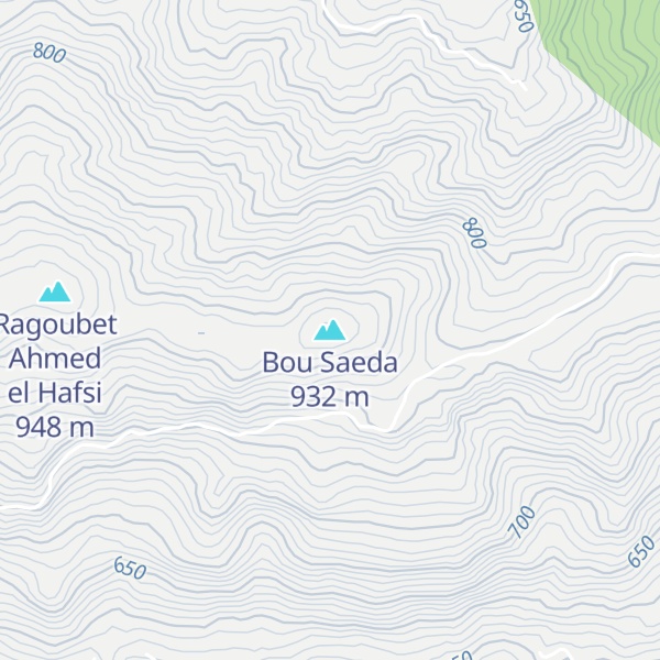 Map of Bou Saeda