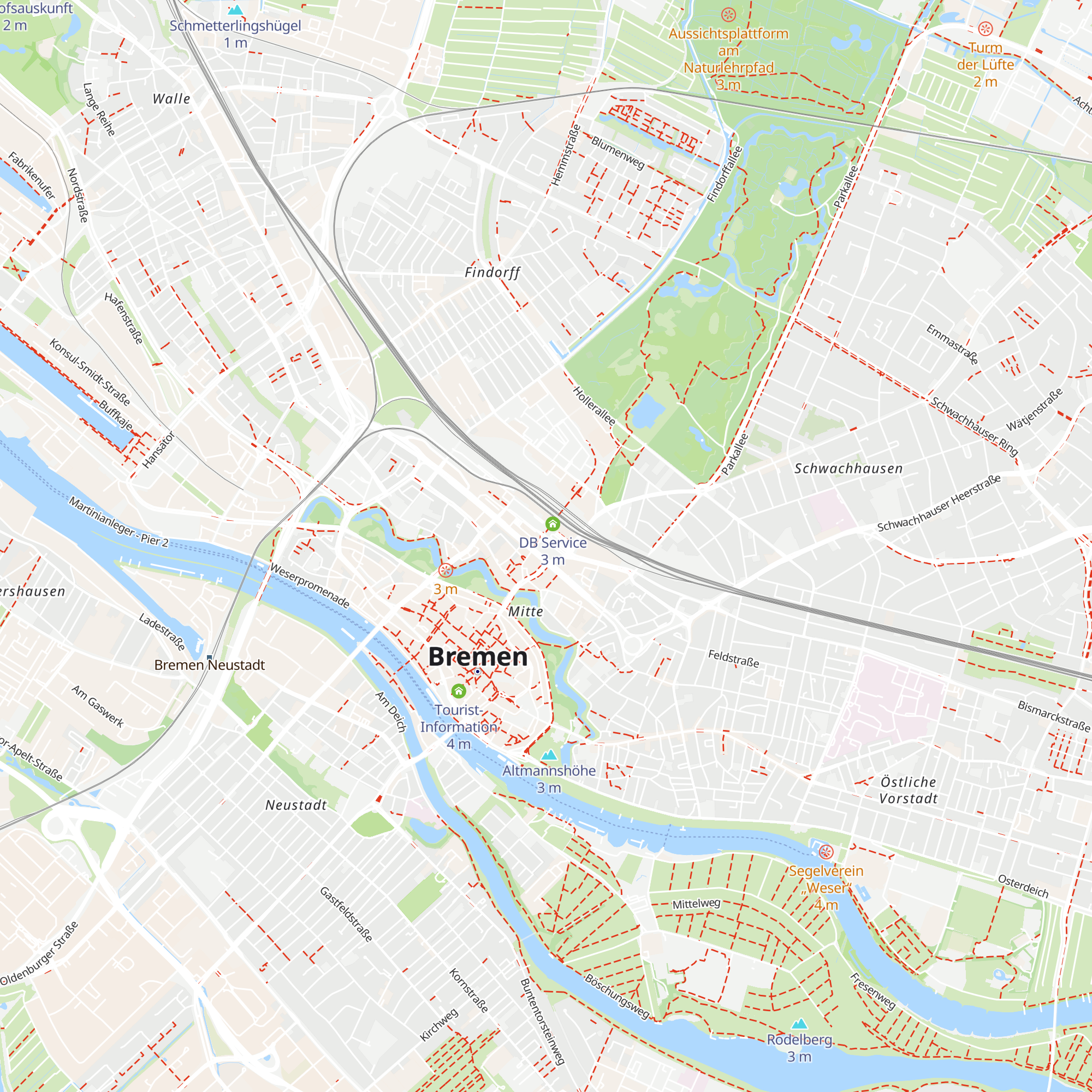 BSAG-Kundencenter Hauptbahnhof map