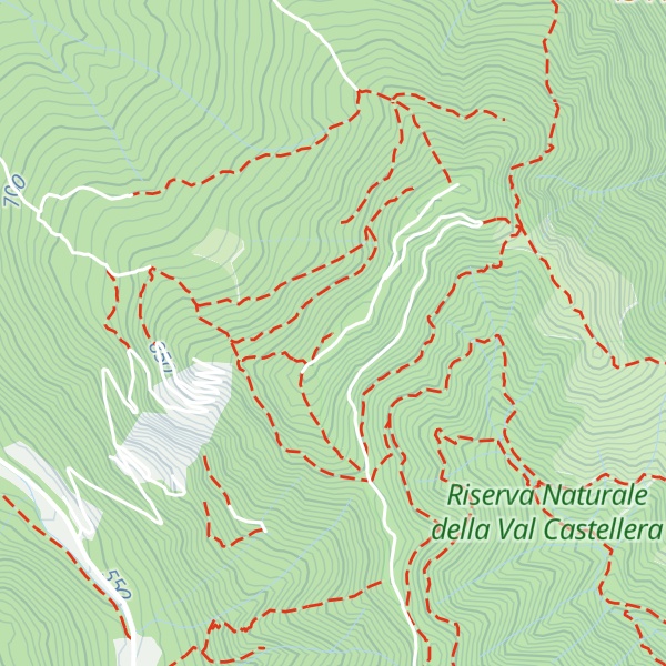 Map of Punta Rossotti