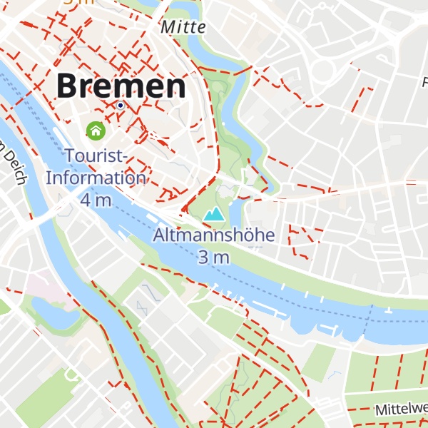 Map of Altmannshöhe