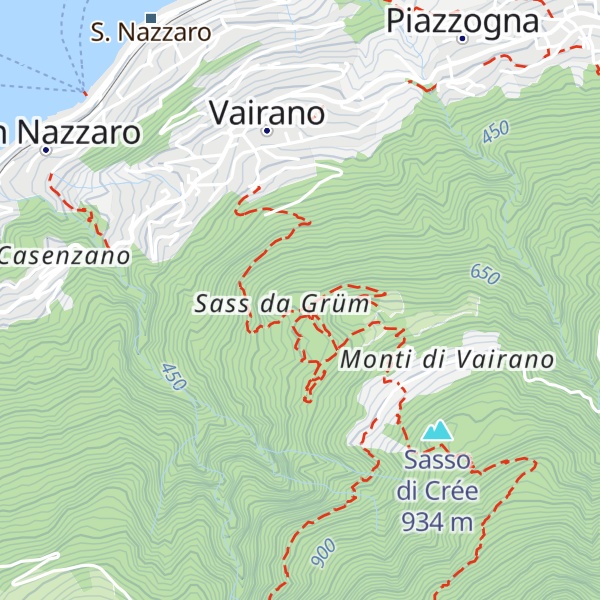 Map of Sass da Grüm Restaurant