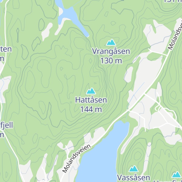 Map of Hattåsen