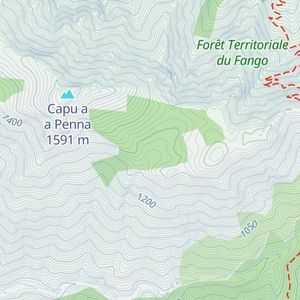 Map of Cabane de la Tusella