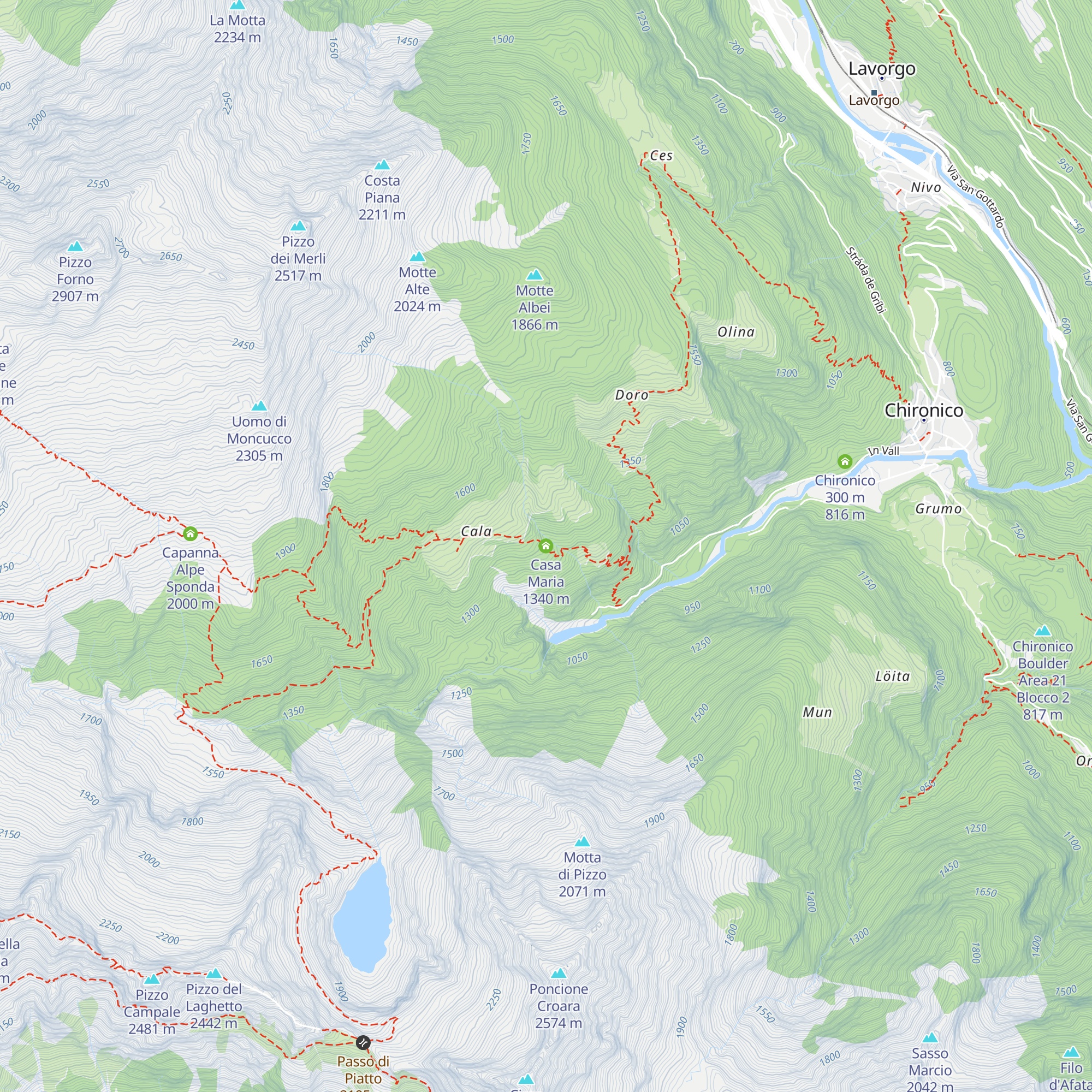 Casa Maria map