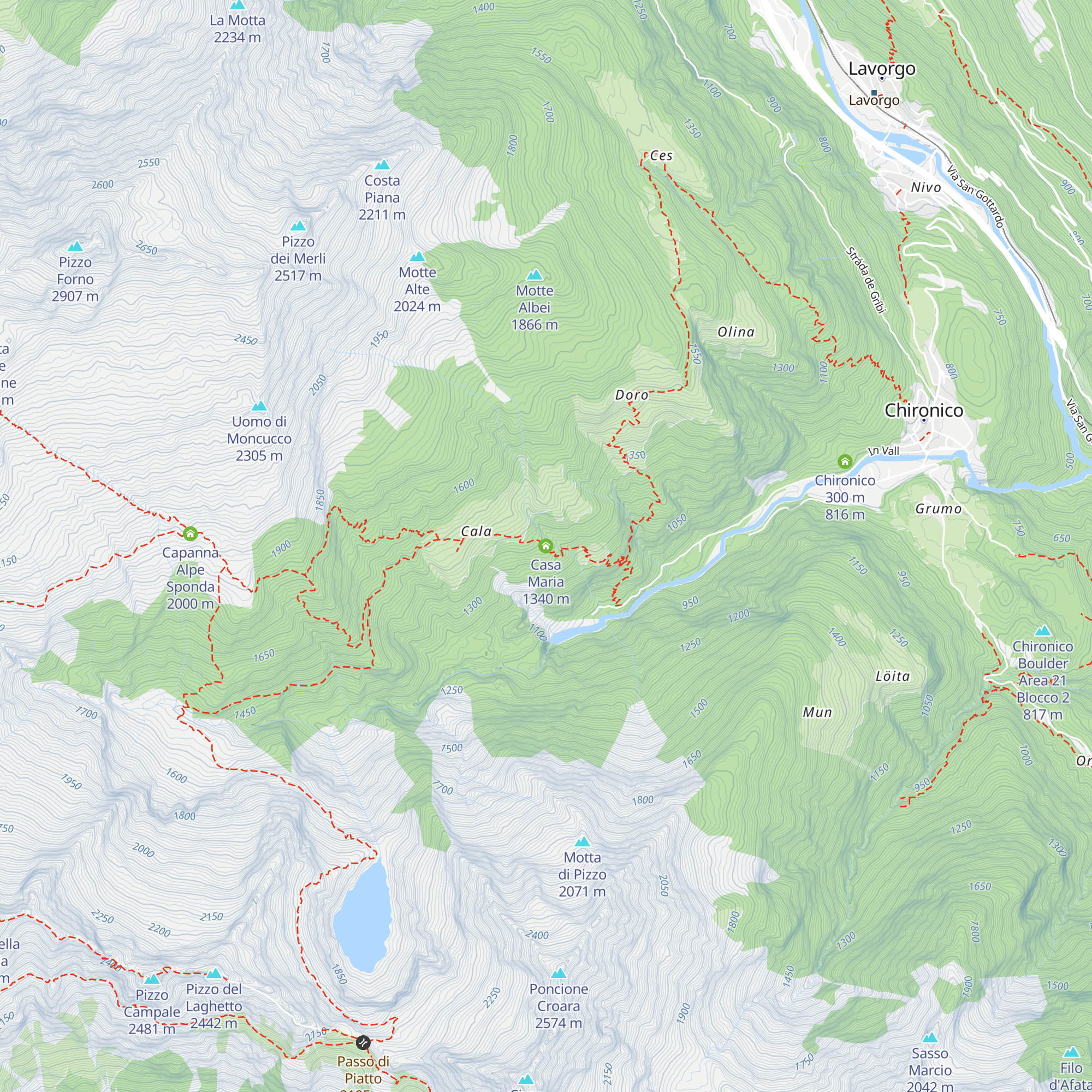 Casa Maria map