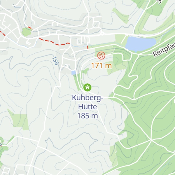 Map of Kühberg-Hütte