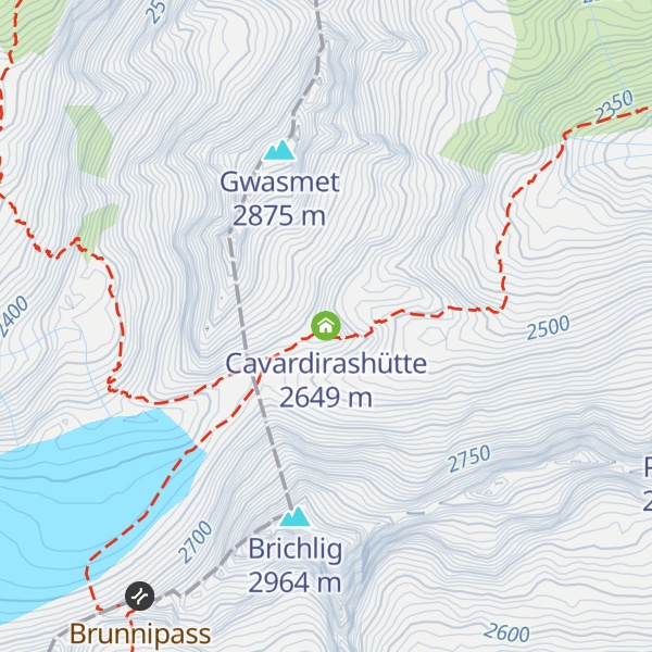 Map of Cavardirashütte