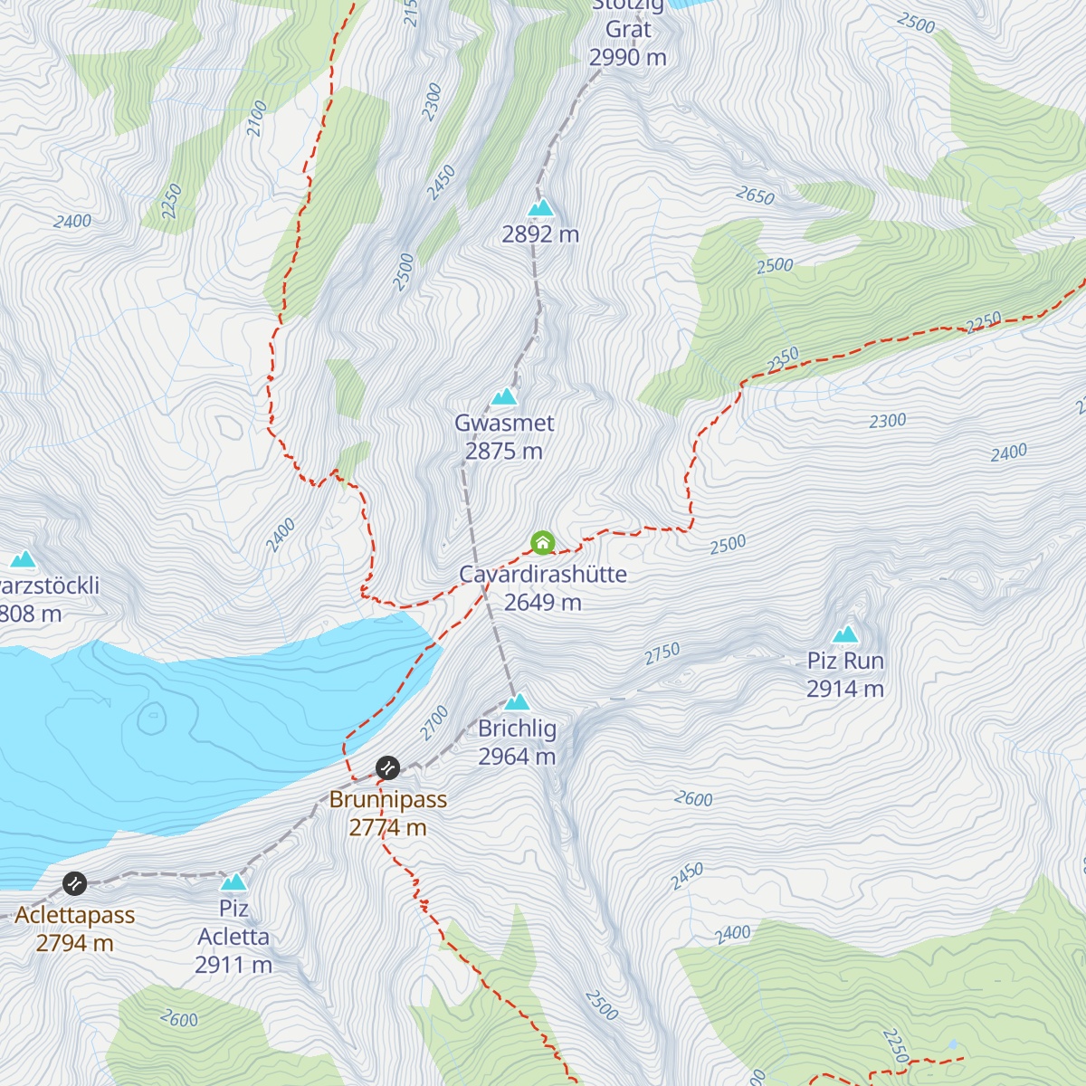 Cavardirashütte map