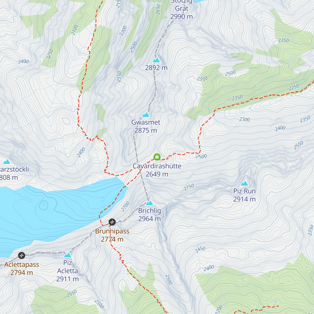 Cavardirashütte map
