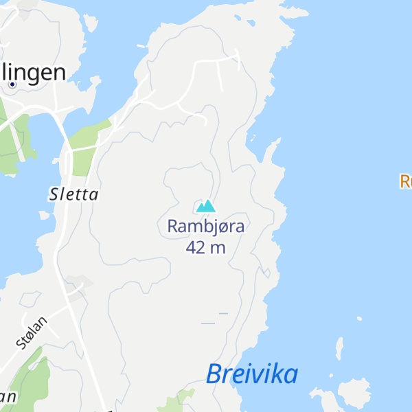 Map of Rambjøra