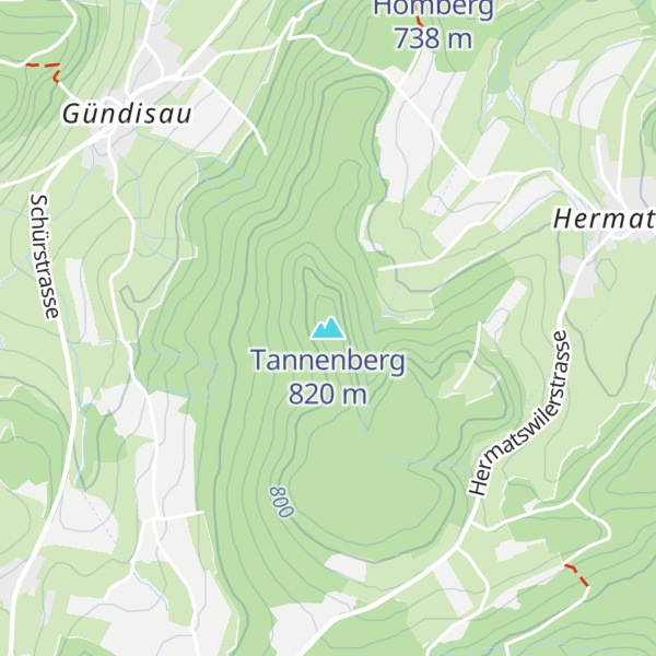Map of Tannenberg