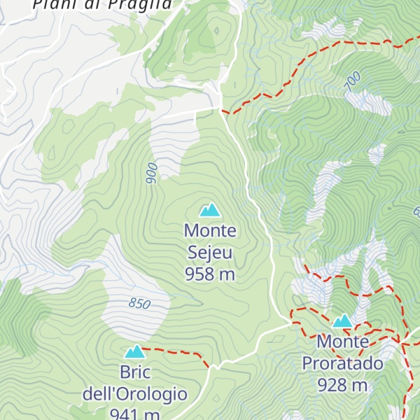 Map of Monte Sejeu