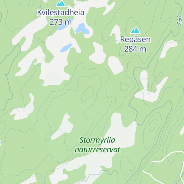 Map of Torbjørnsmyrheia