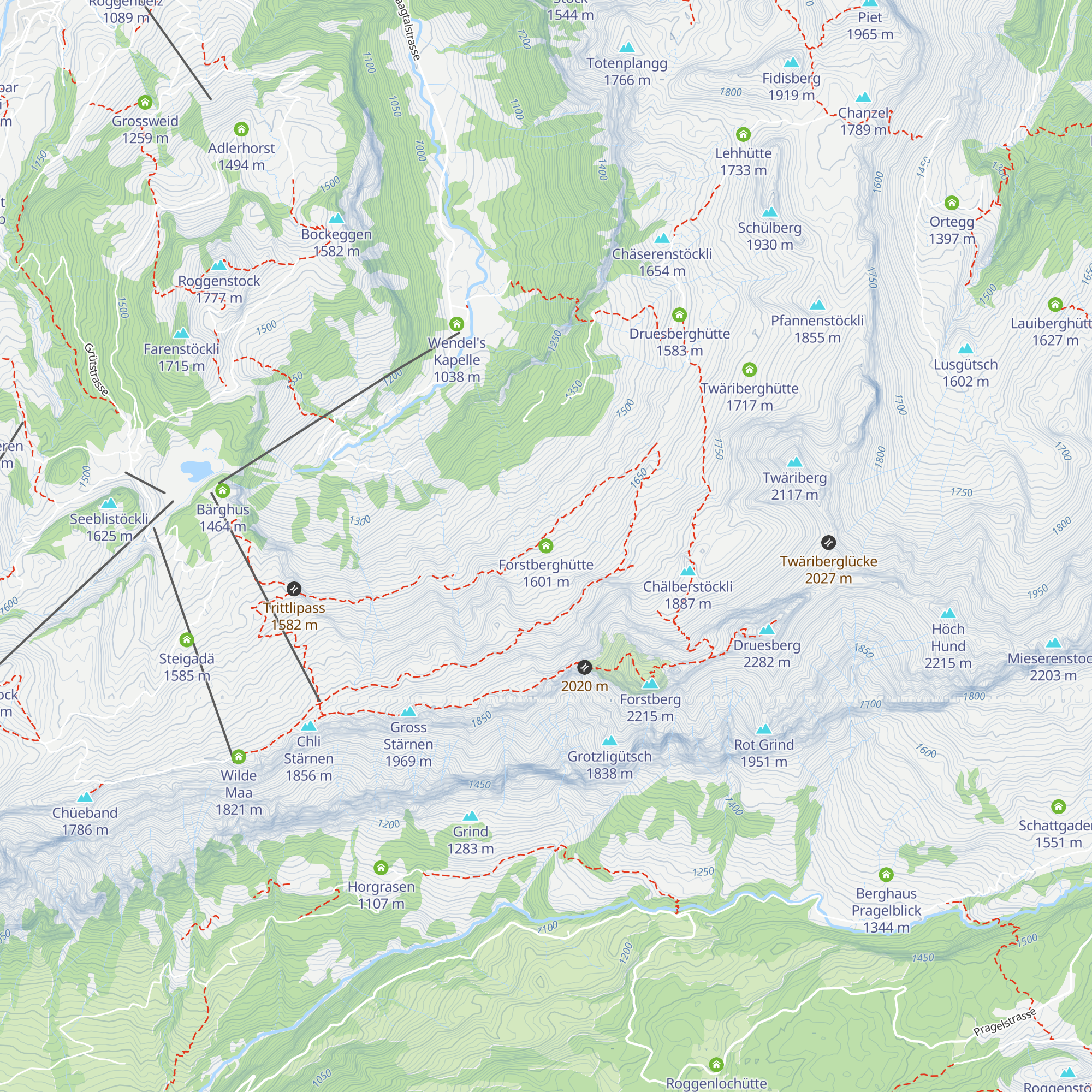 Forstberghütte map