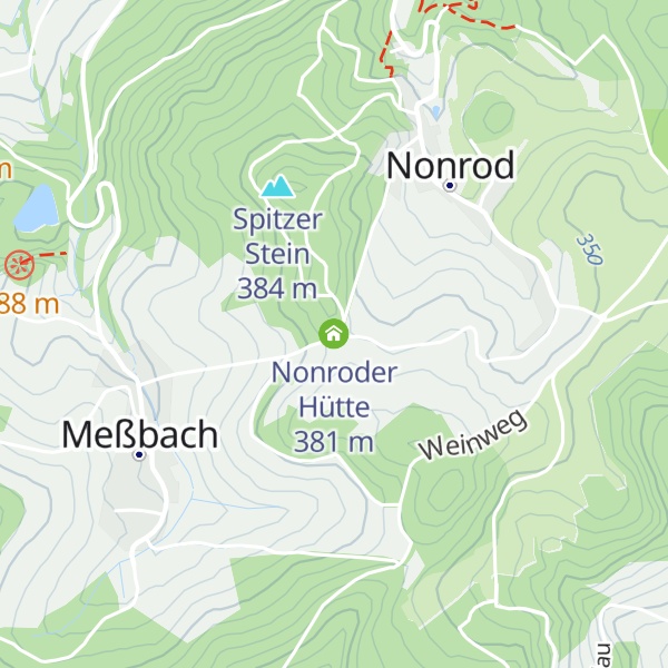 Map of Nonroder Hütte