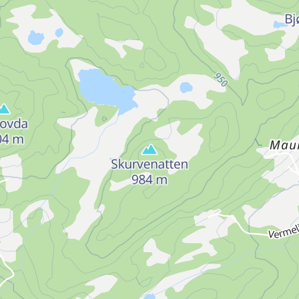 Map of Skurvenatten