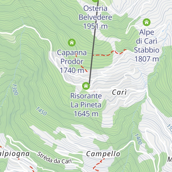Map of Risorante La Pineta