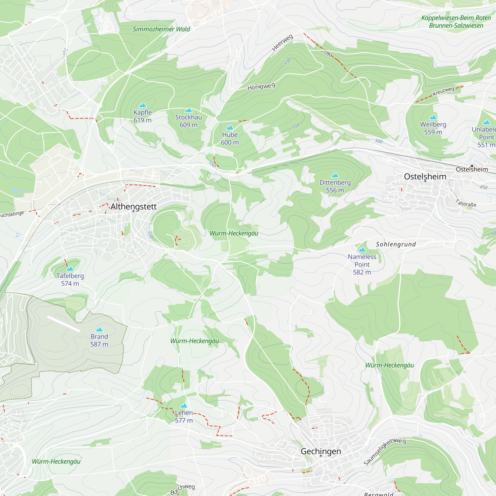 Hütte Ochsenstraße map