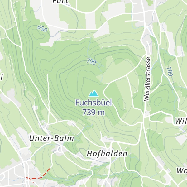 Map of Fuchsbüel