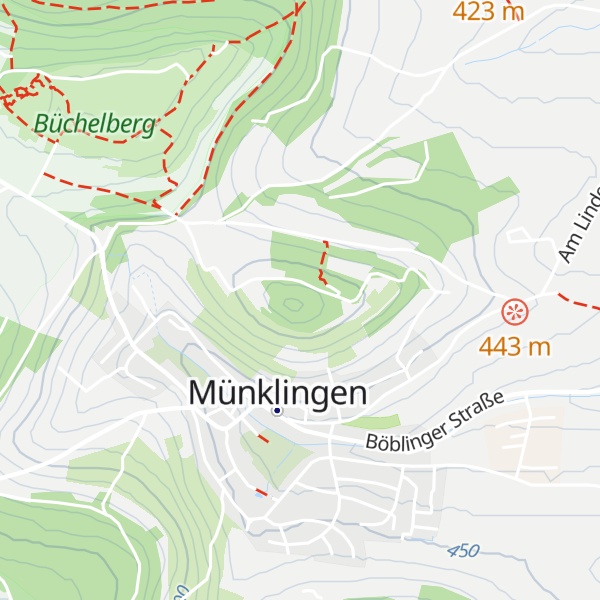 Map of Kuppelzen
