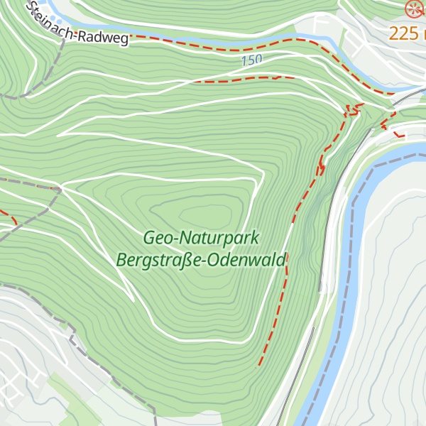 Map of Ochsenkopf