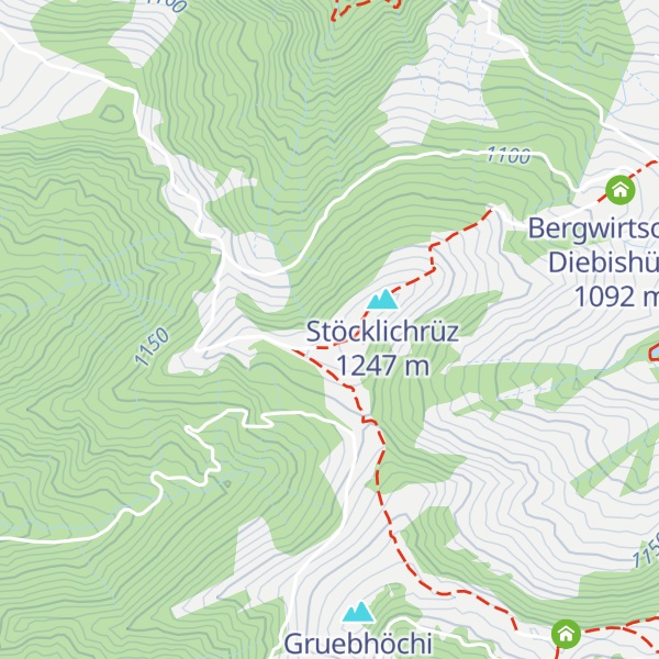 Map of Stöcklihütte