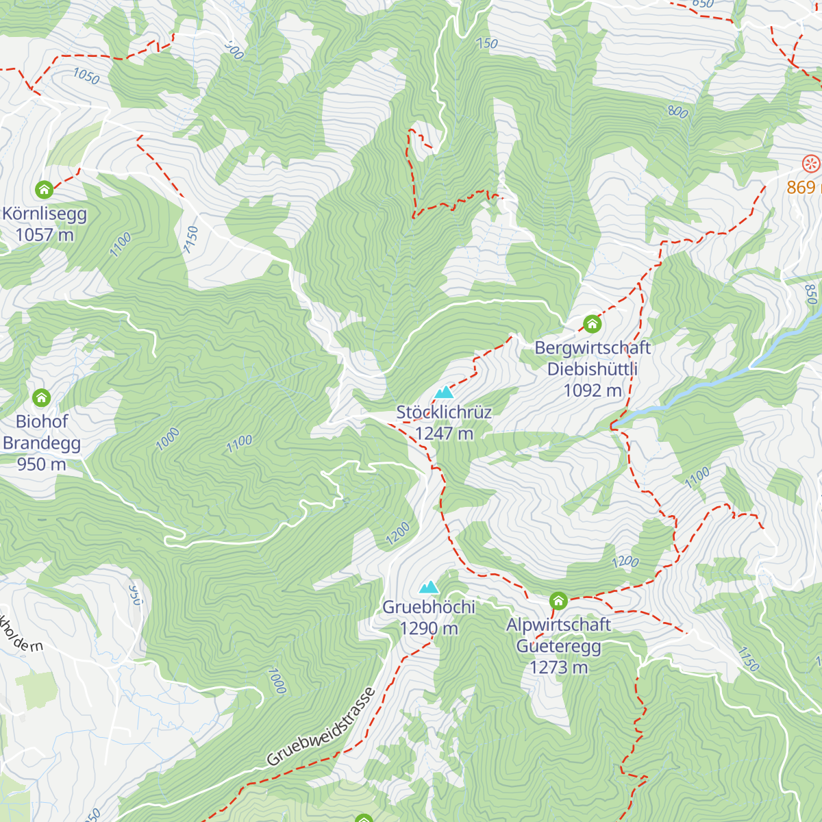 Stöcklihütte map