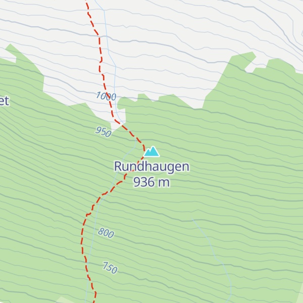 Map of Rundhaugen