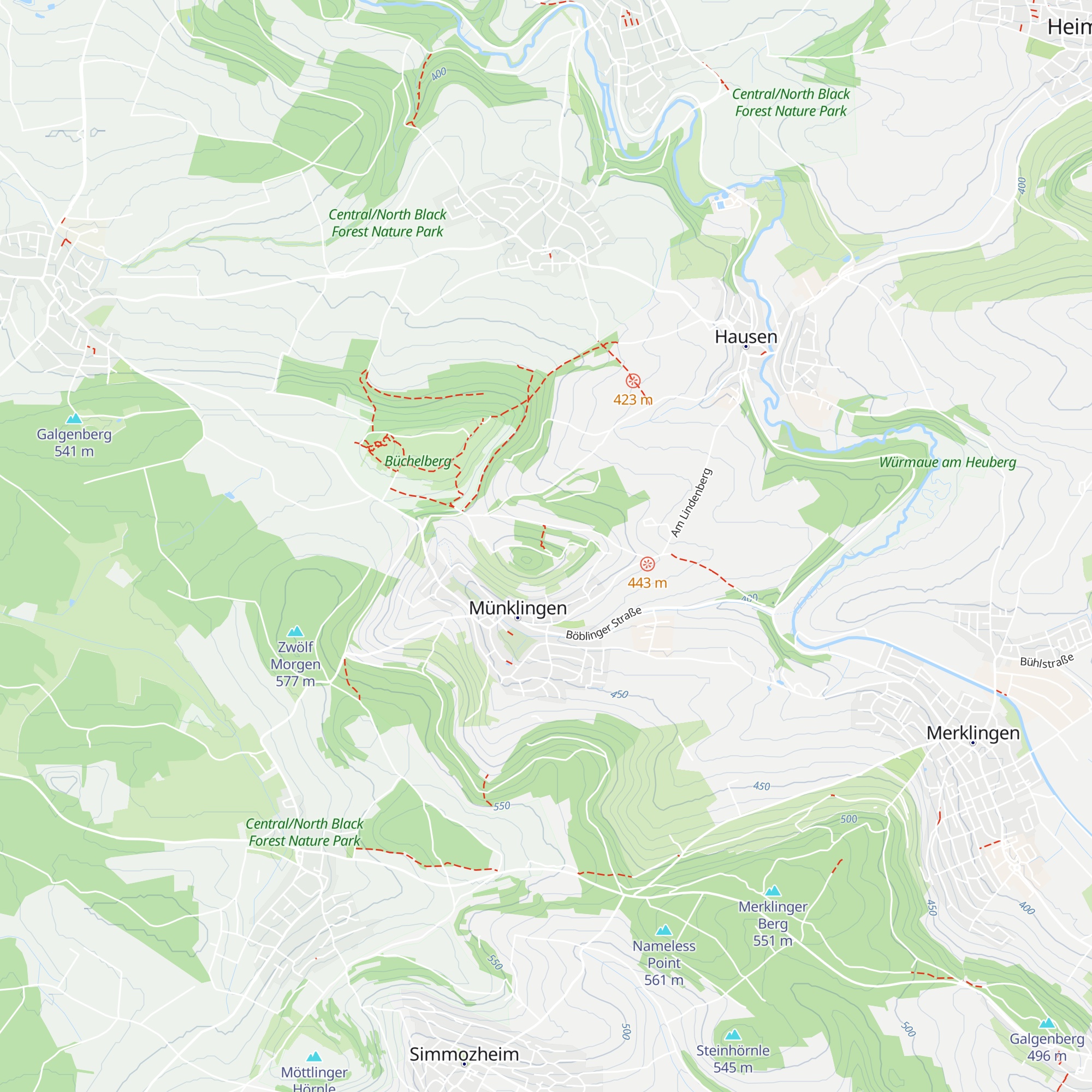 Kuppelzenhütte map