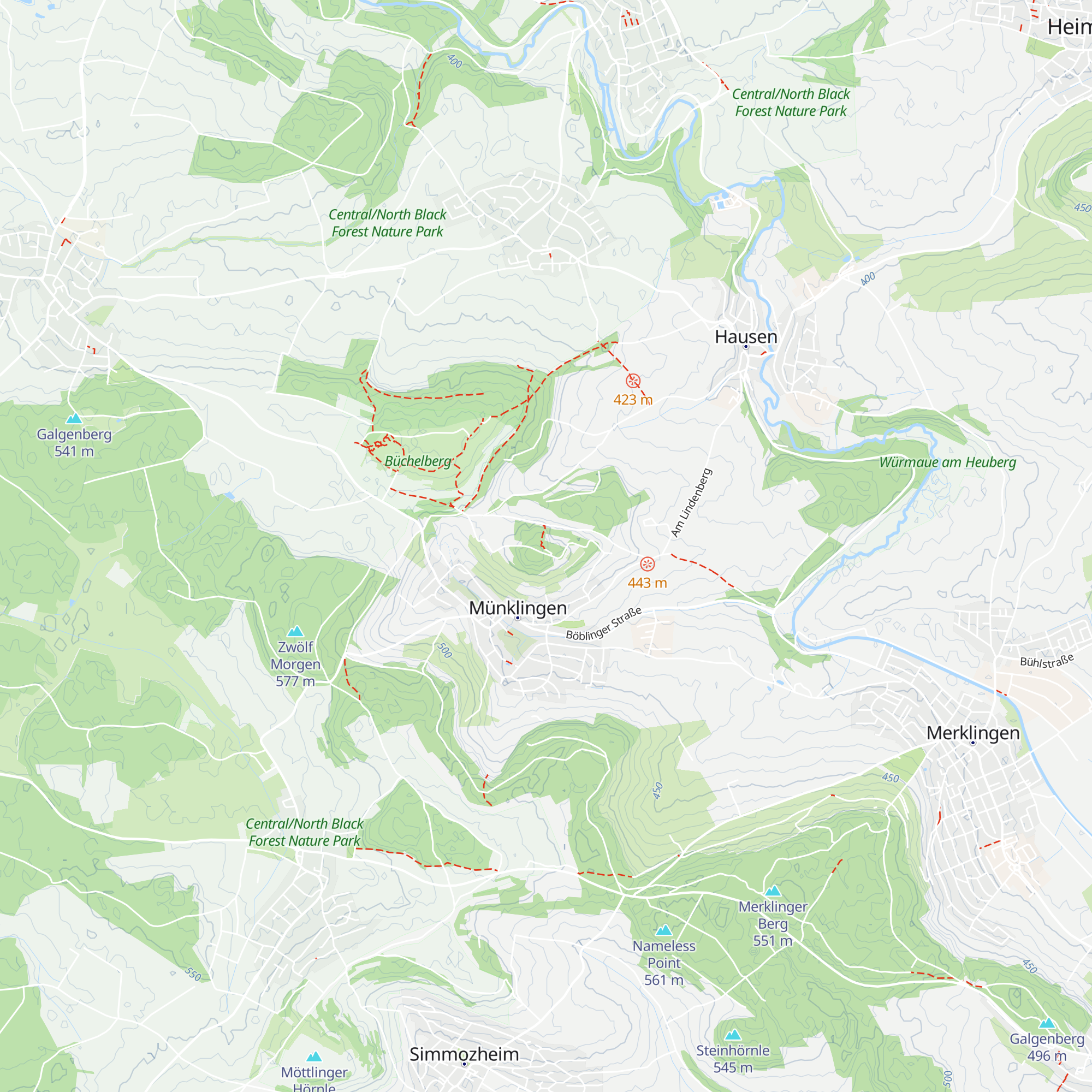 Kuppelzenhütte map