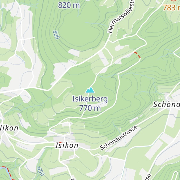 Map of Isikerberg