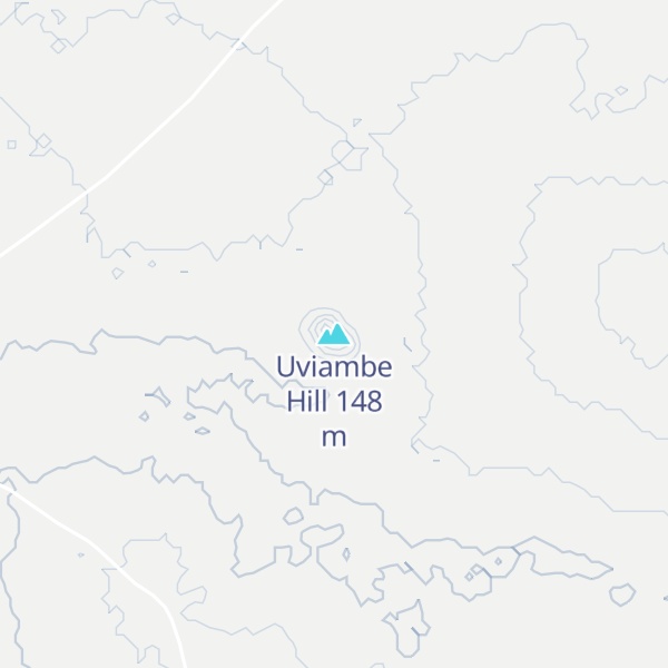 Map of Uviambe Hill