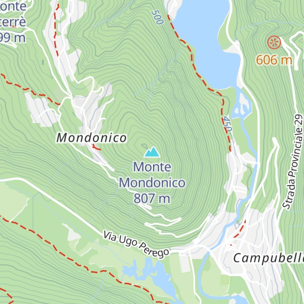 Map of Monte Mondonico