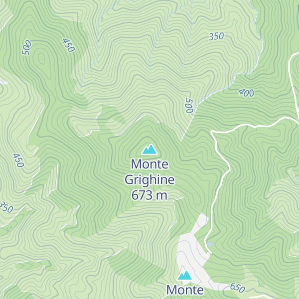 Map of Monte Grighine