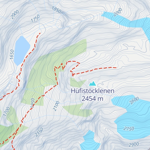 Map of Hüfihütte