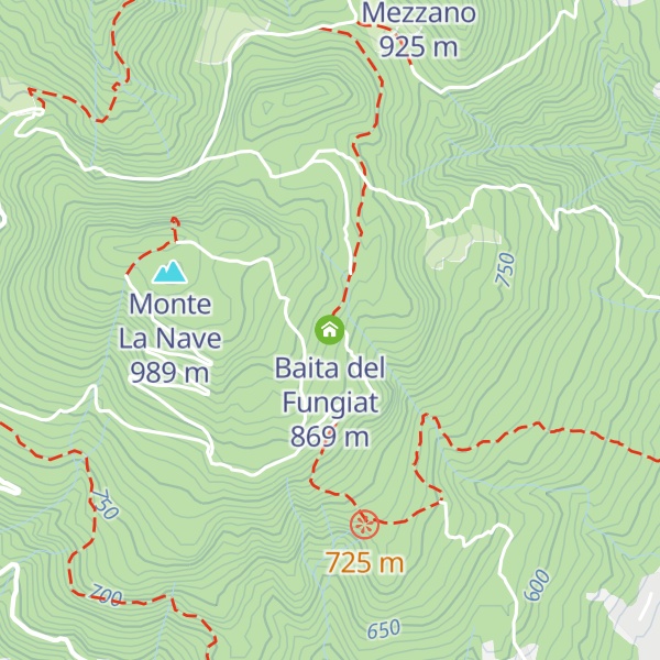 Map of Baita del Fungiat