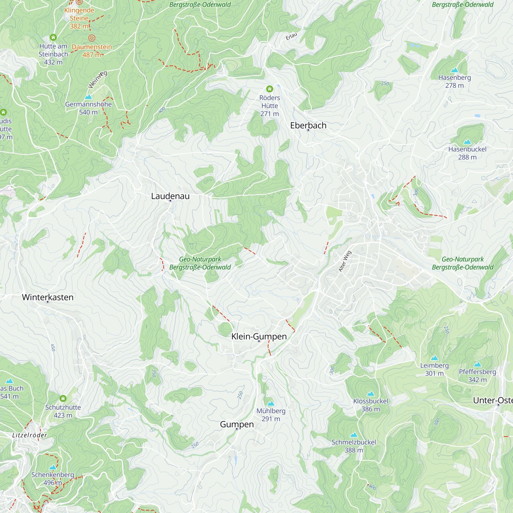 Lehrer Beier Hütte map
