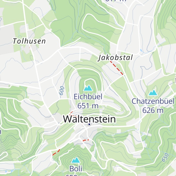Map of Eichbüel