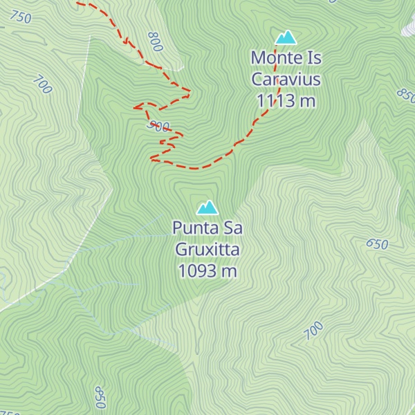 Map of Punta Sa Gruxitta