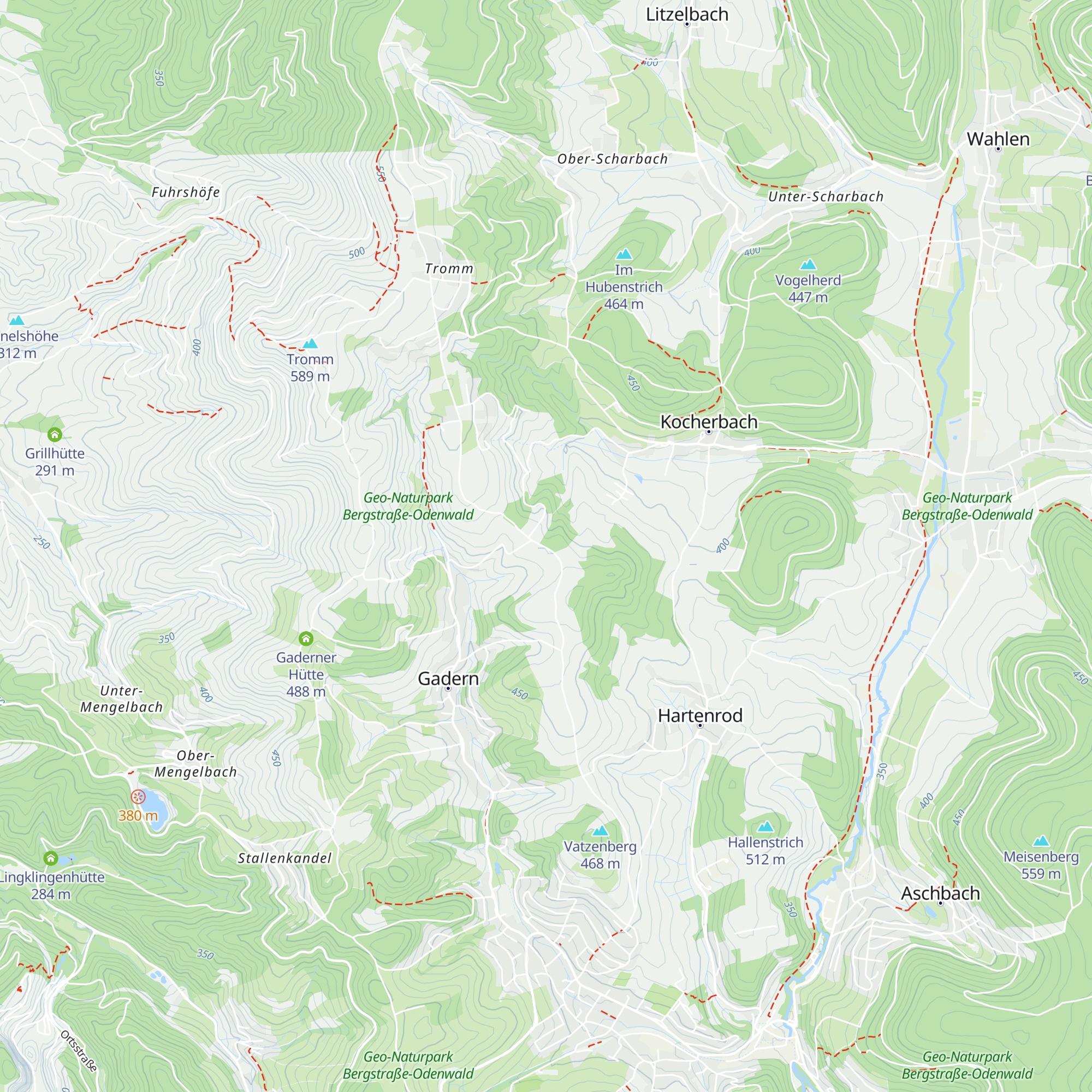 Sebastian-Kohl-Hütte map