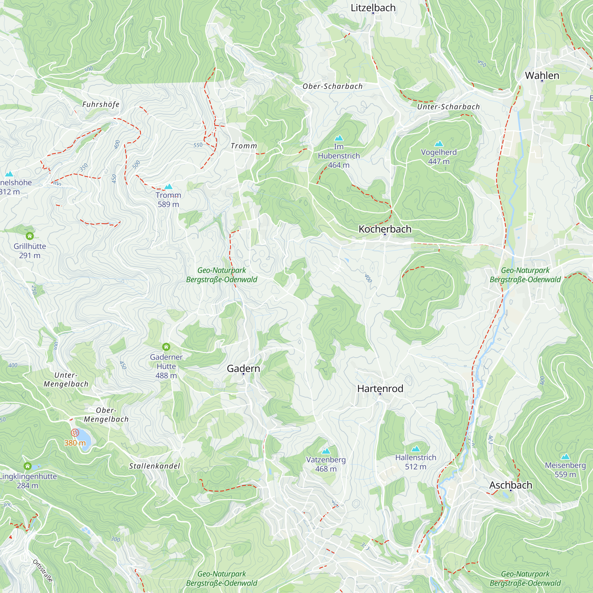 Sebastian-Kohl-Hütte map