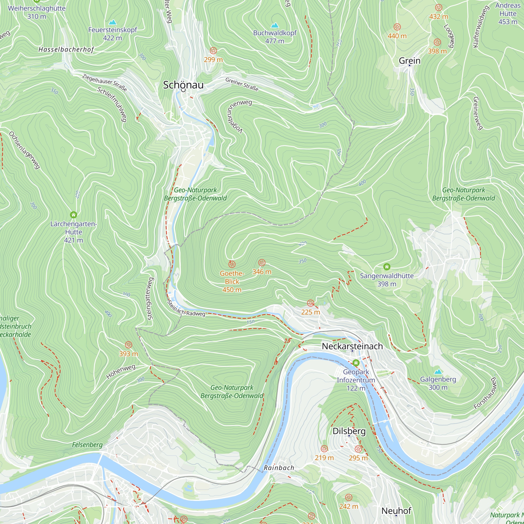 Steinklausenhütte map